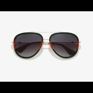 100% Authentic Gucci sunglasses aviator